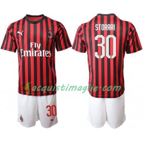 Divisa di Calcio AC Milan STORARI 30 Bambino Prima 2019/2020